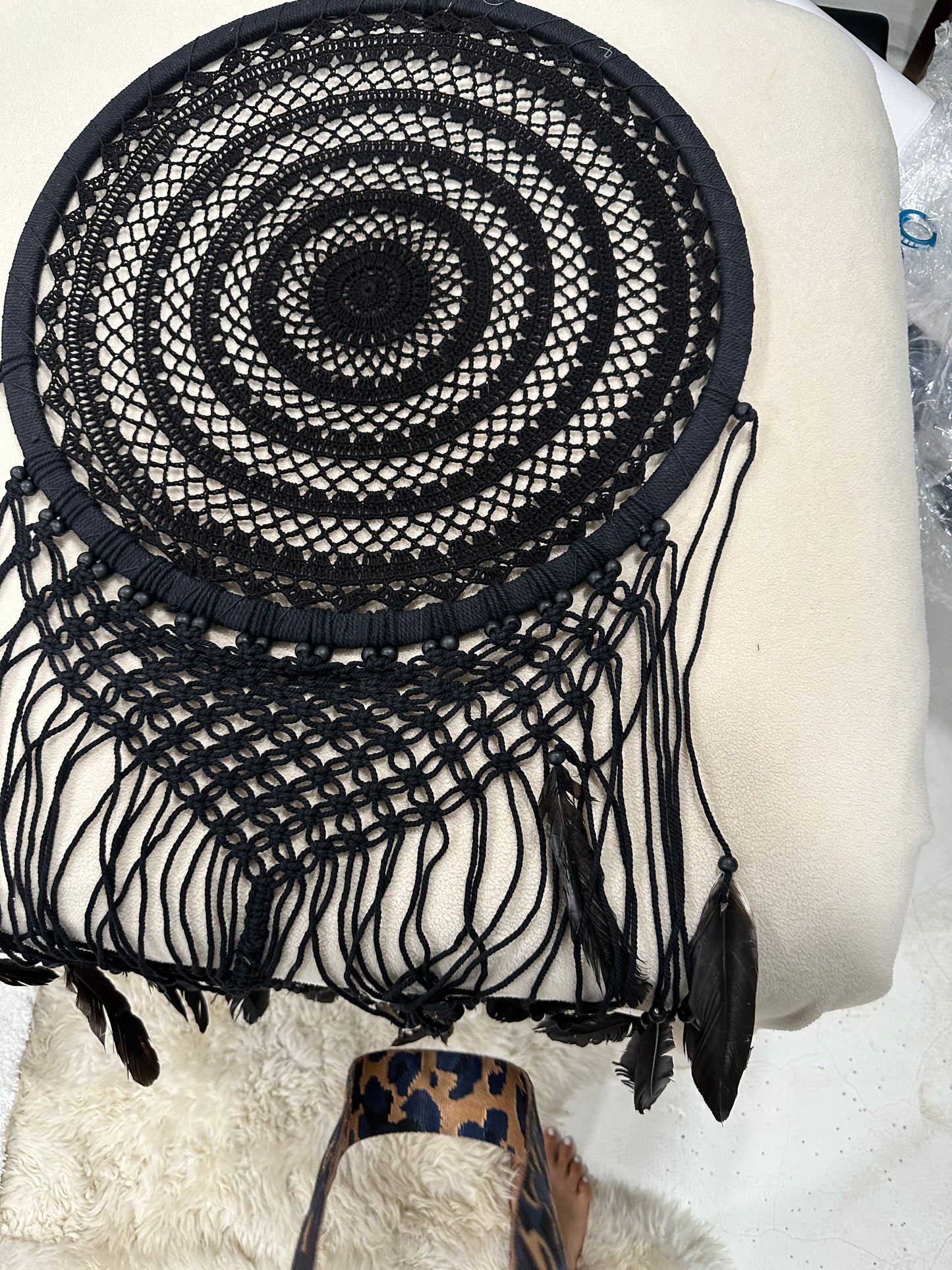 Bali Handmade Dreamcatcher with feathers