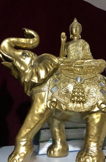 Buddha Sitting on Elephant