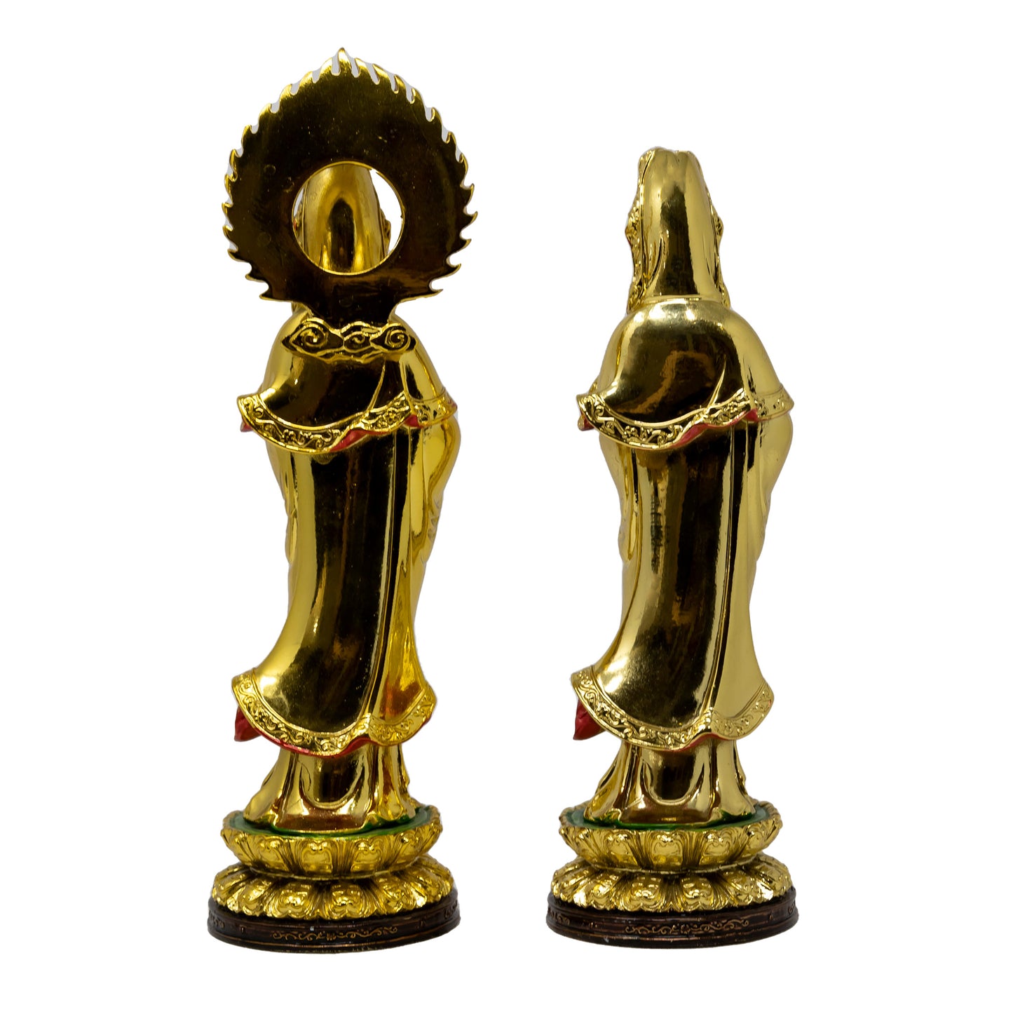 Gold with Red Kuan Yin