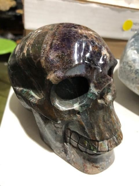 Amethyst Skull 1345g