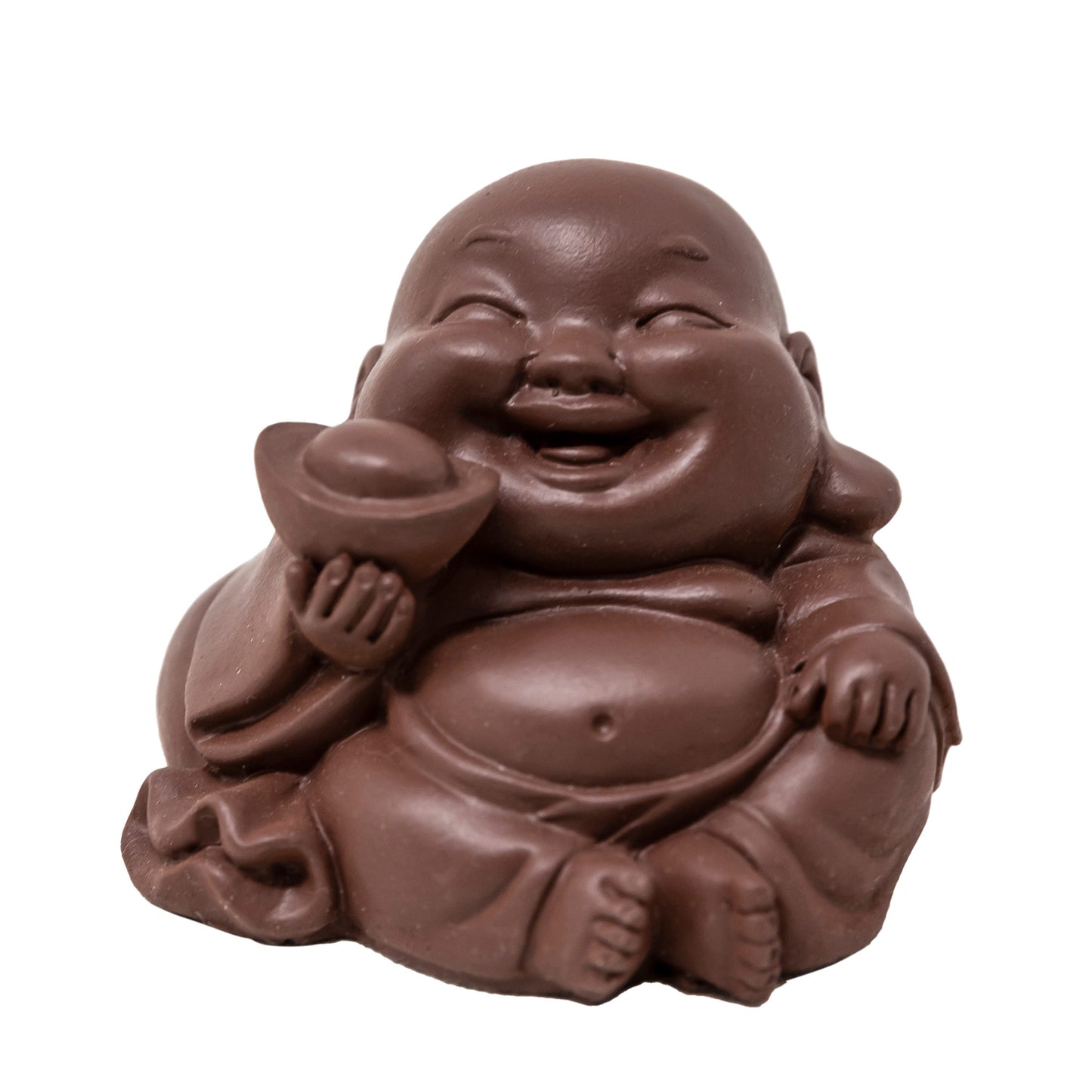 Terracotta Laughing Buddha