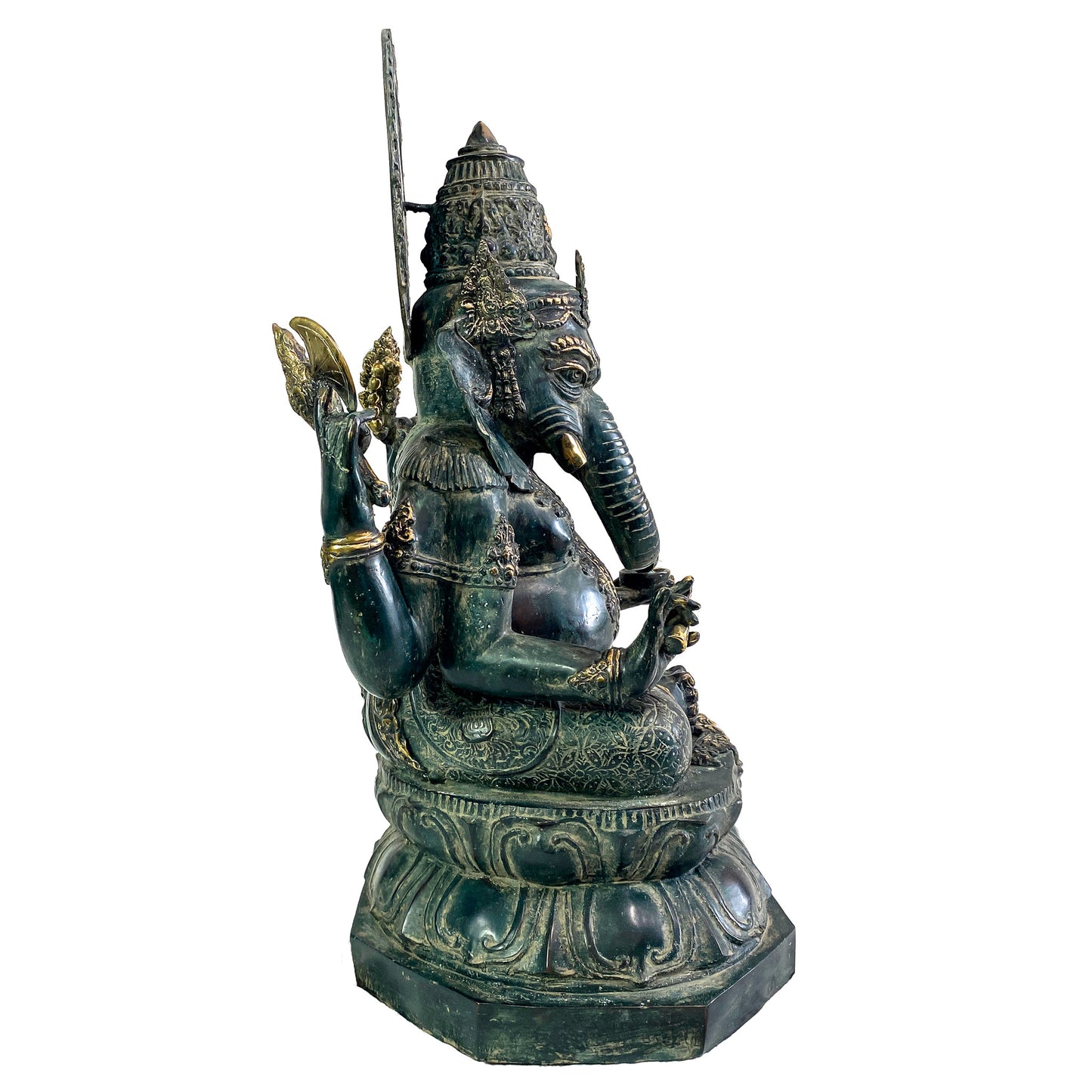 Ganesh Brass Statue Large