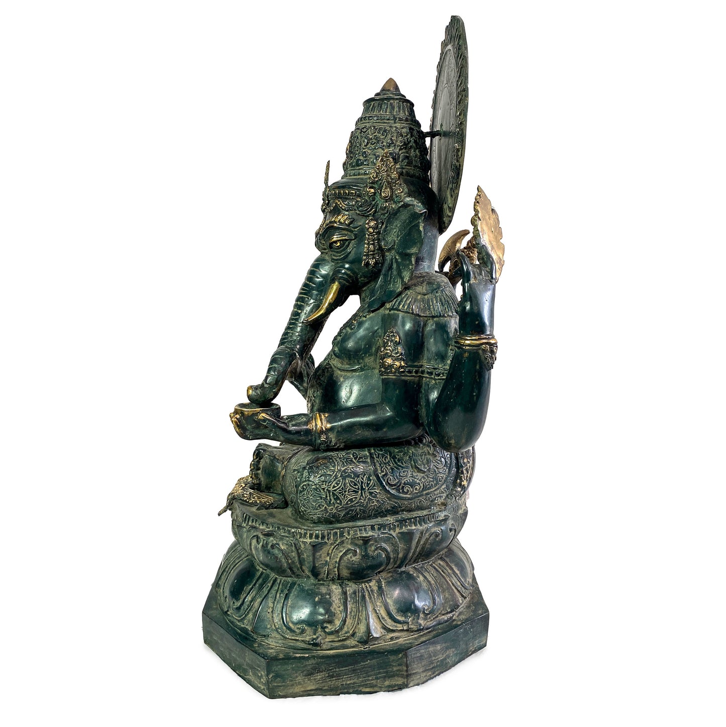 Ganesh Brass Statue Large